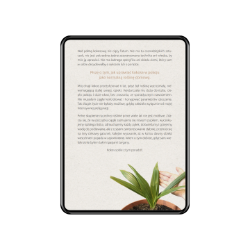 E-book: ‘Palma kokosowa - poznaj i uprawiaj’